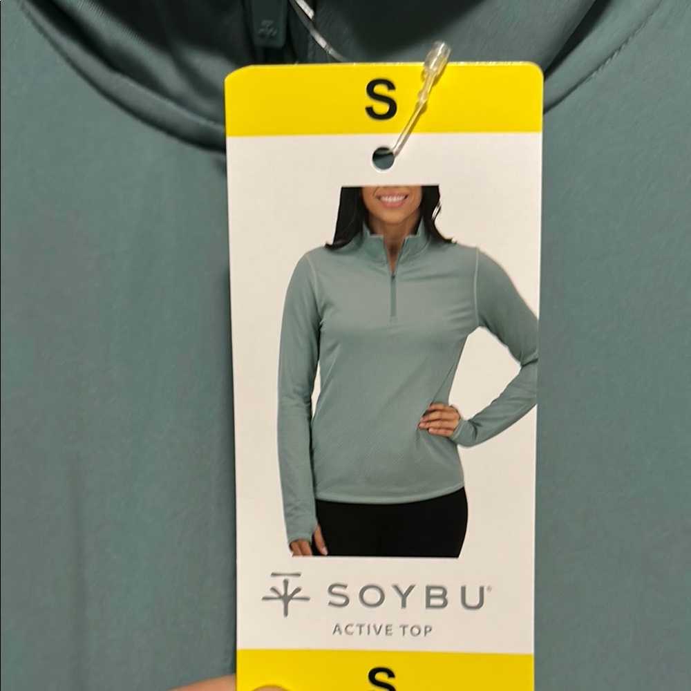 Soybu Women's Active Top - Green size S NWT